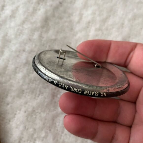 Vintage “The Moment Is Right for It” Button - Picture 4 of 5